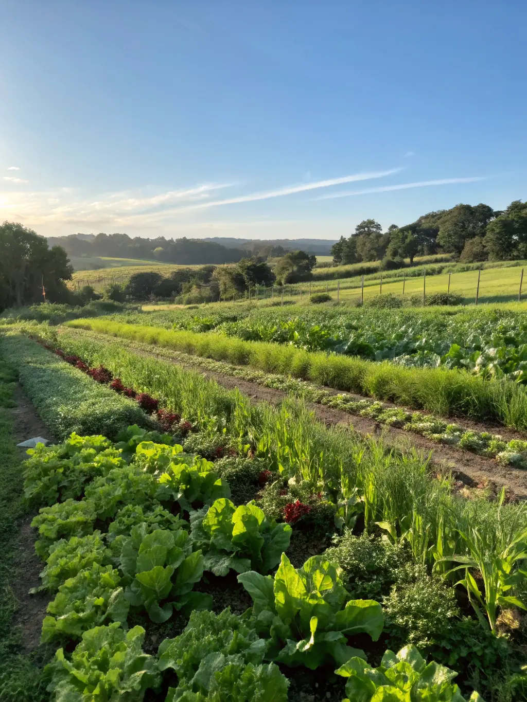 A lush green field with modern agricultural equipment, representing KIBALII PARTNERS' commitment to supporting sustainable agribusiness practices and growth.